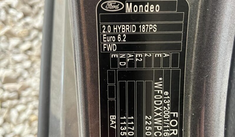 FORD MONDEO 2.0 FHEV Vignale eCVT ÚJSZERŰ.VÉGIG SZERVIZELT! full