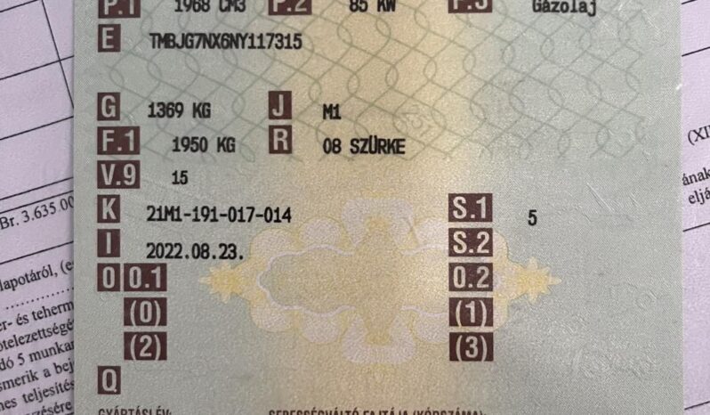 SKODA OCTAVIA 2.0 TDI SCR Ambition Mo-i.áfás full