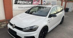 VOLKSWAGEN GOLF VII 2.0 TSI R 4Motion DSG Variant MTM/BILSTEIN/PRETORIA/PANORÁMATETŐ/KULCSNÉLKÜLI/HOLTTÉRFIGYELŐ/VÉGIG SZE