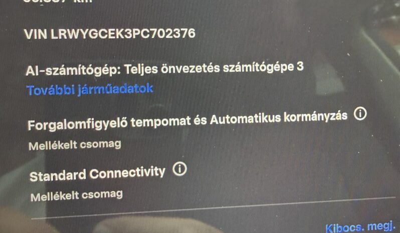 TESLA MODEL Y Long Range AWD (Automata) Vezetés támogató . vonóhorog full