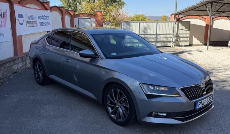 SKODA SUPERB 2.0 TDI SCR L&K DSG Mo-i.első tulajdonos.1év garancia.vonóhorog full